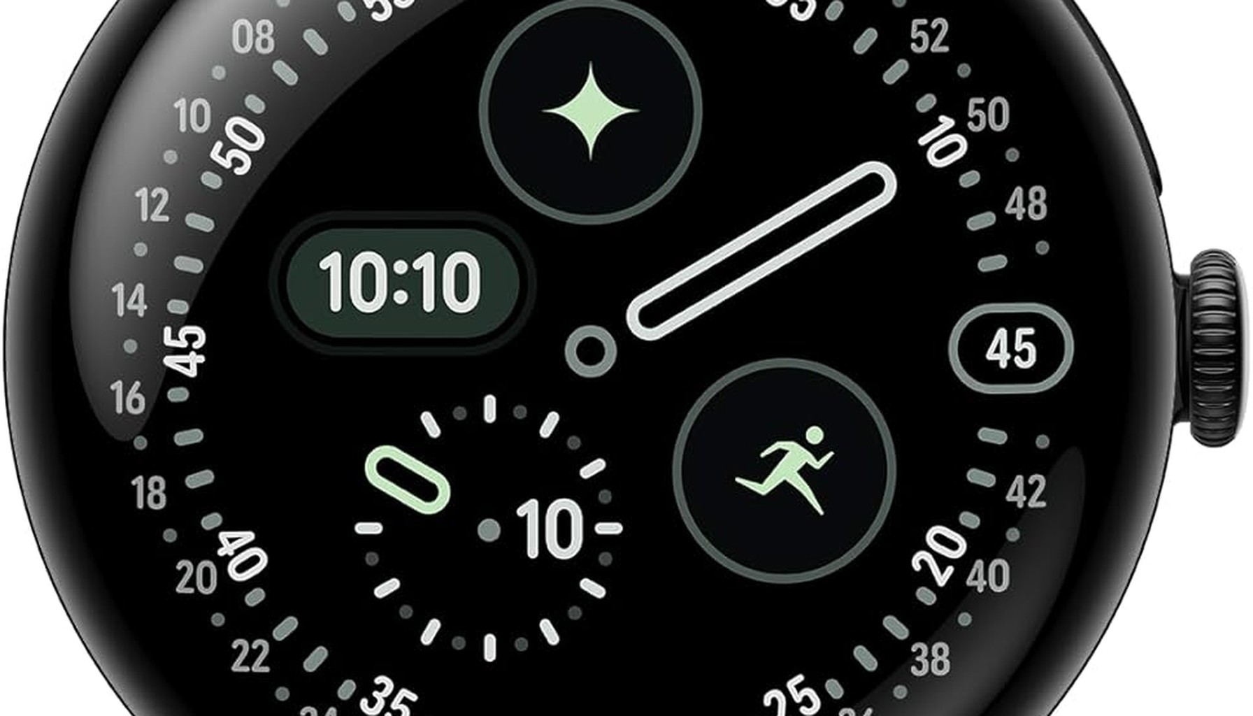 Google Pixel Watch 4 45mm — official product image