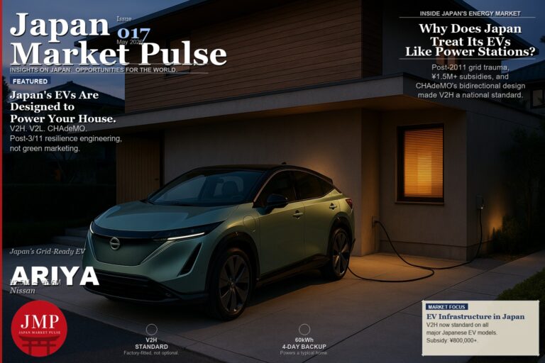Japan Market Pulse Issue 017 — Nissan ARIYA V2H EV hero image