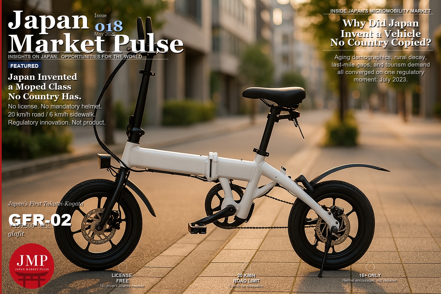 Japan Market Pulse Issue 018 - Tokutei-Kogata Glafit GFR-02 hero image