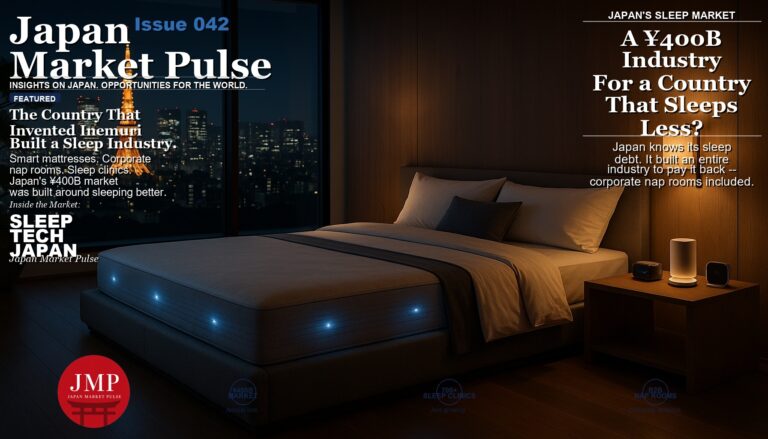 Japan sleep technology 2026 — smart mattresses, sleep clinics, and a ¥400 billion market